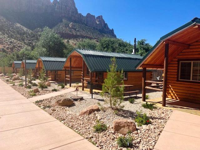 Zion Canyon Cabins Спрингдейл Экстерьер фото