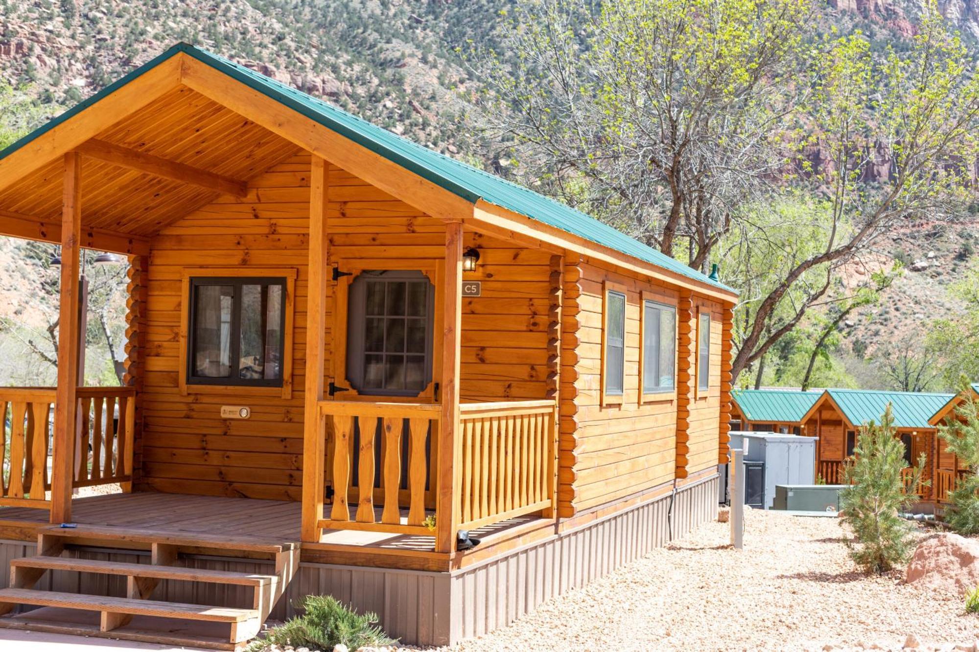 Zion Canyon Cabins Спрингдейл Экстерьер фото